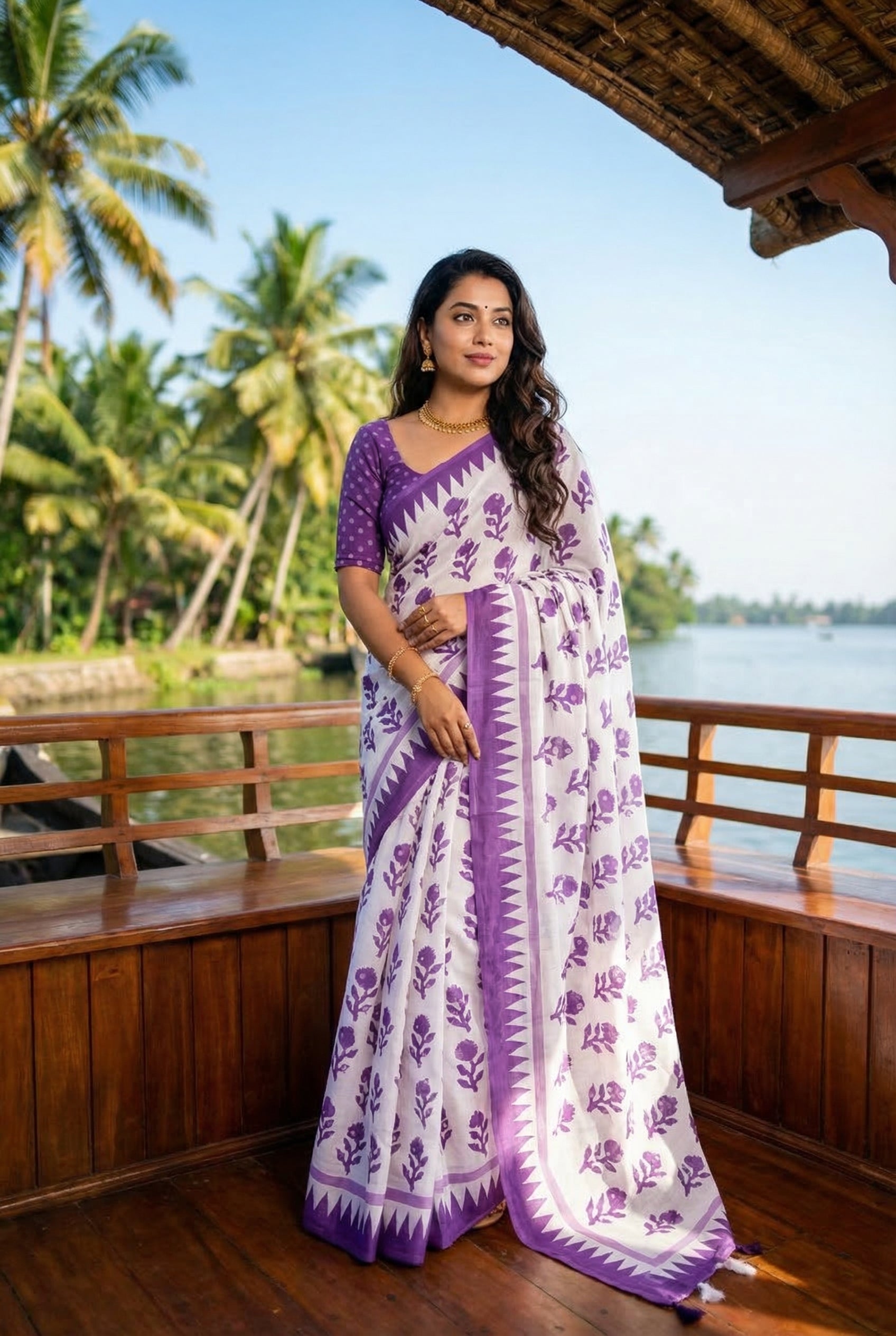 Premium Soft Silk Saree with Zari Border